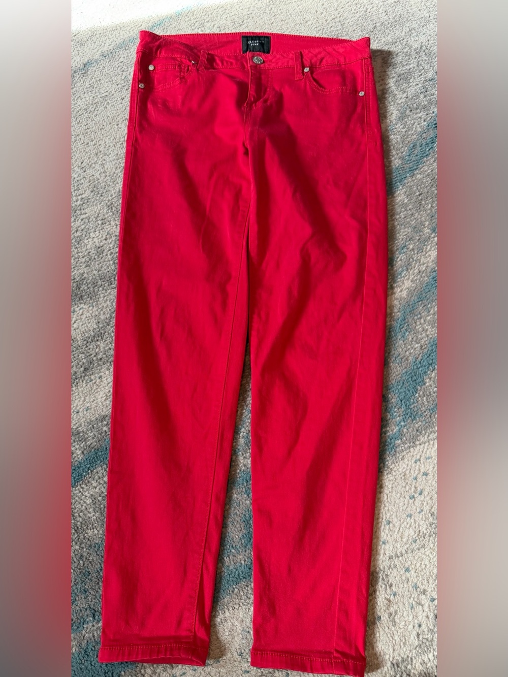 Celebrity Pink Red Ankle Skinny Jeans 5/27